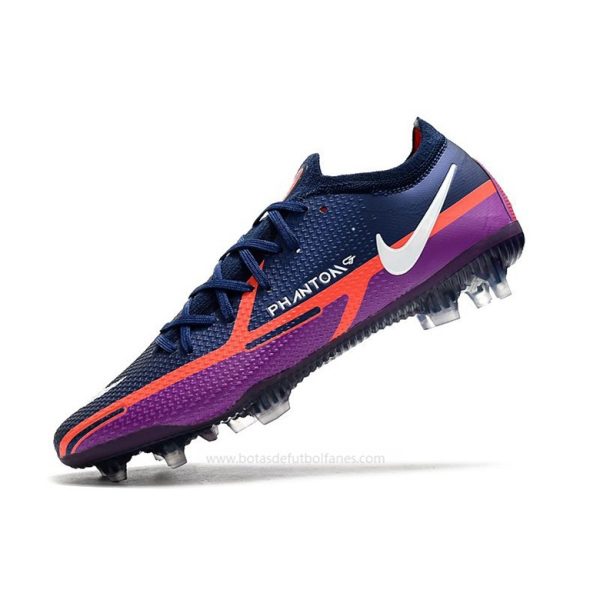 Nike Phantom GT Elite FG UV Navy Vit Lila